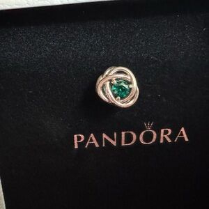 Pandora May Green Eternity Circle Charm
